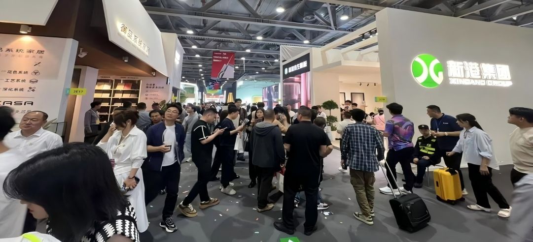 燃爆全场！新港闪耀广州定制家居展，上演“炸场级”美学盛宴